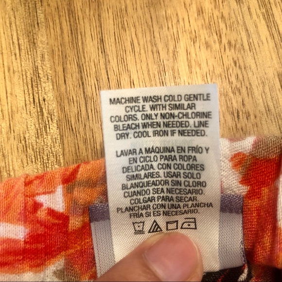 Laura Scott Boho Print Midi Skirt Size Small - Picture 9 of 9